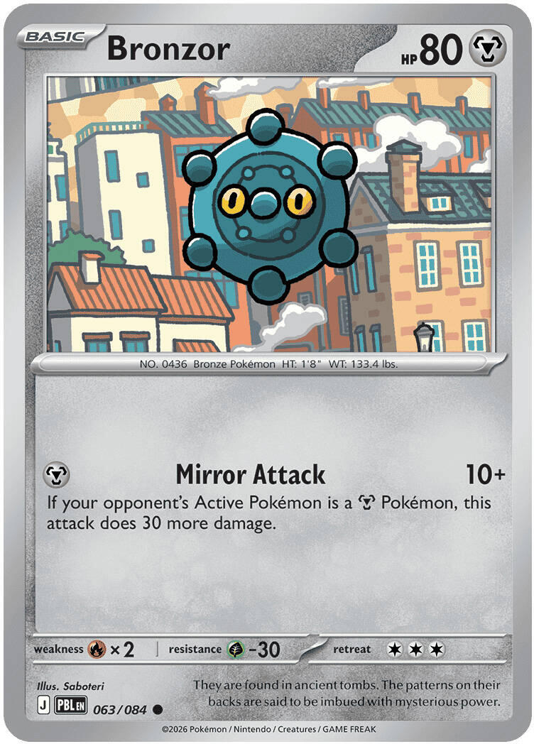 (Preorder) Bronzor [ME05 - 063/084]