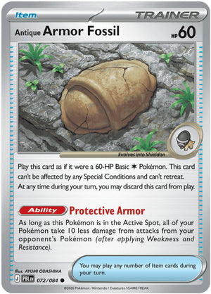 (Preorder) Antique Armor Fossil [ME05 - 072/084]