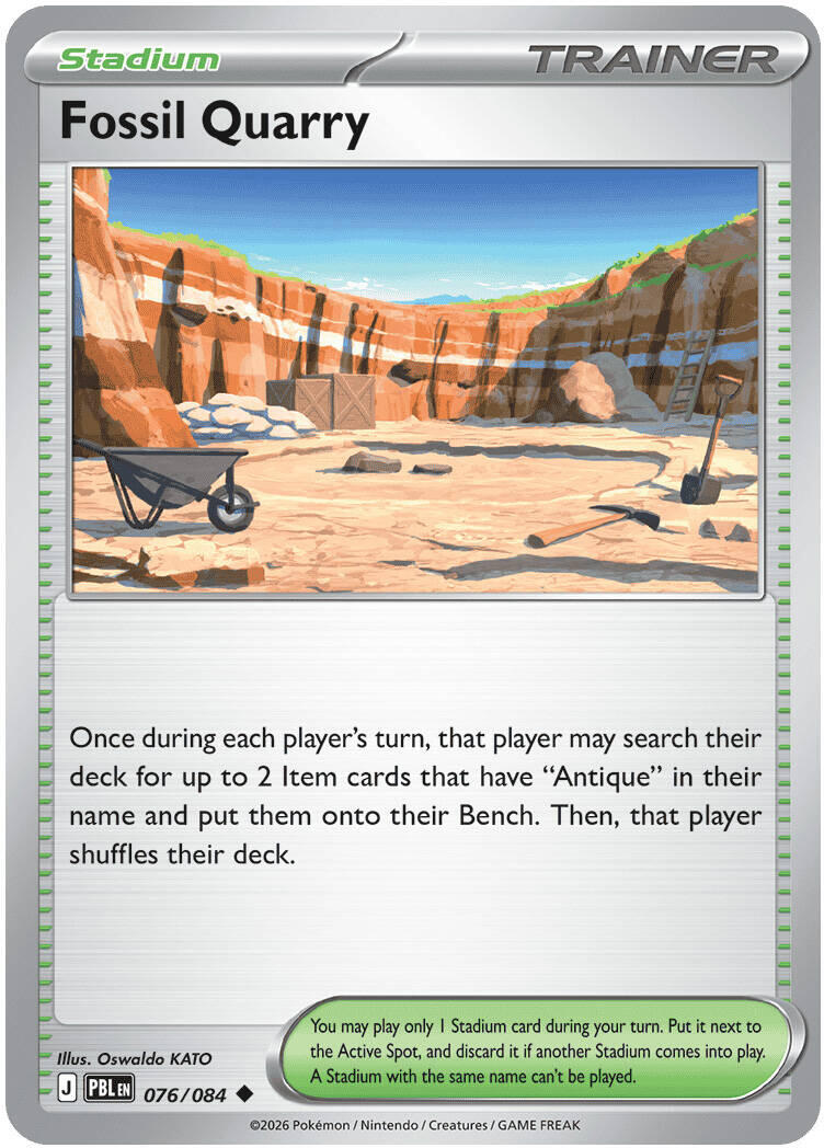 (Preorder) Fossil Quarry [ME05 - 076/084]