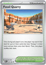 Fossil Quarry [PBL - 076/084] Non- Foil