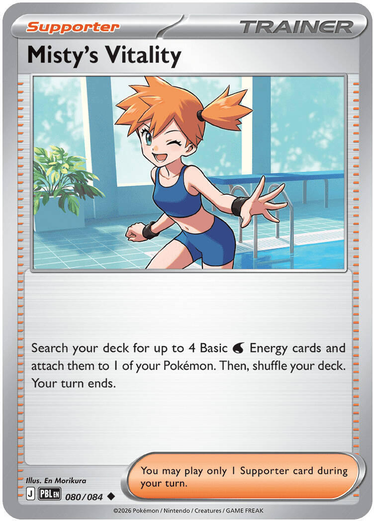 (Preorder) Misty's Vitality - 080/084 [ME05]