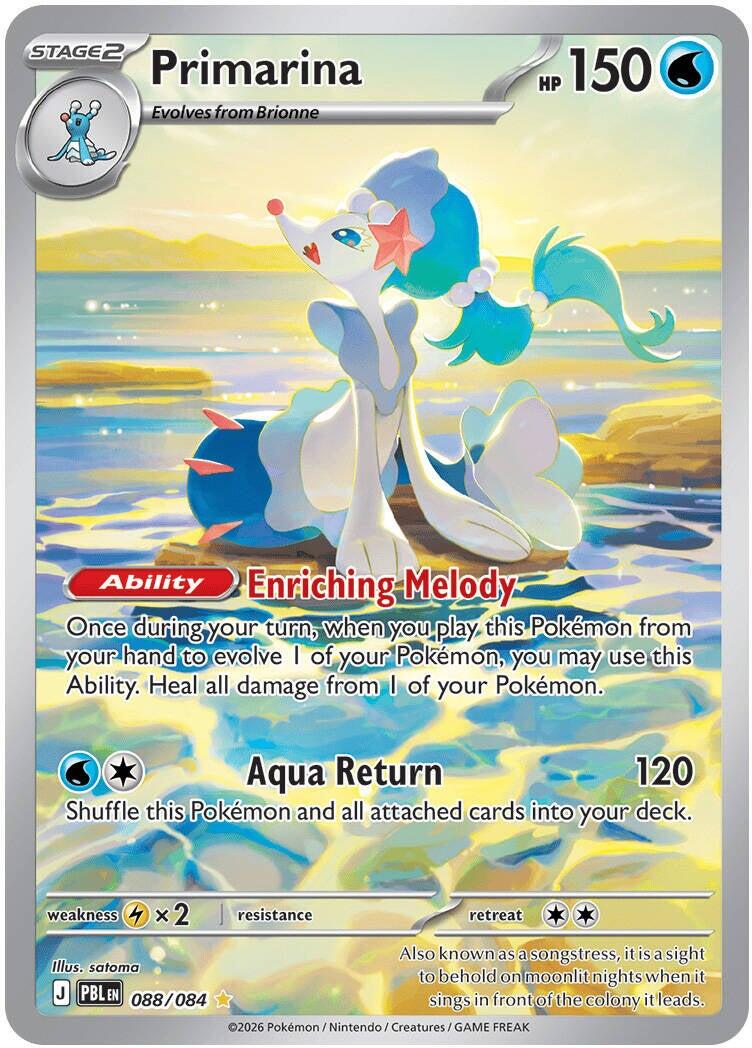 (Preorder) Primarina - 088/084 [ME05 - 088/084]