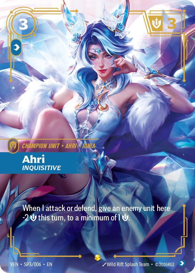 Ahri - Inquisitive [VEN - SP3/006]