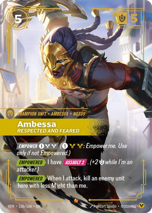 Ambessa - Respected and Feared [VEN - 136/166]