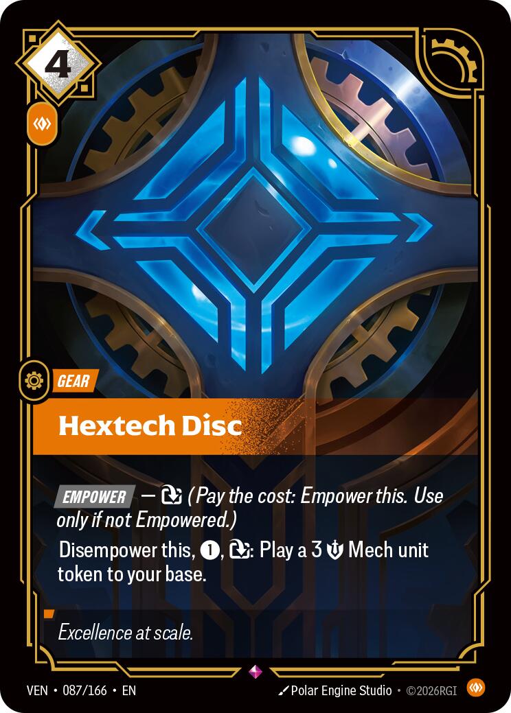 Hextech Disc [VEN - 087/166]