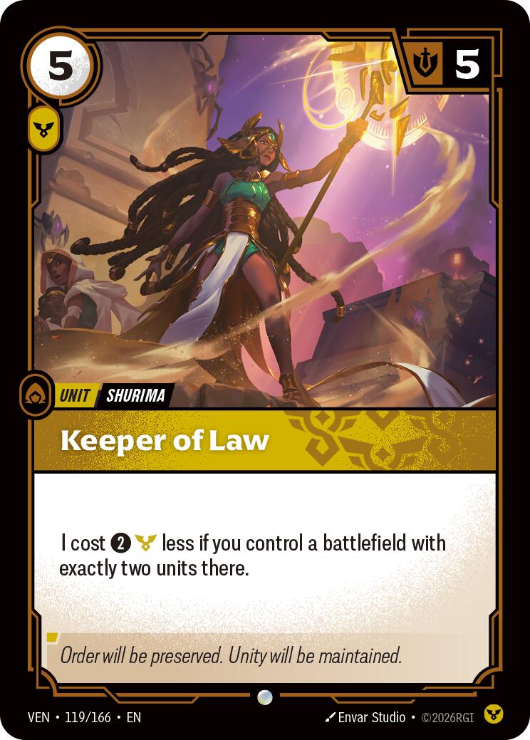 Keeper of Law [VEN - 119/166]