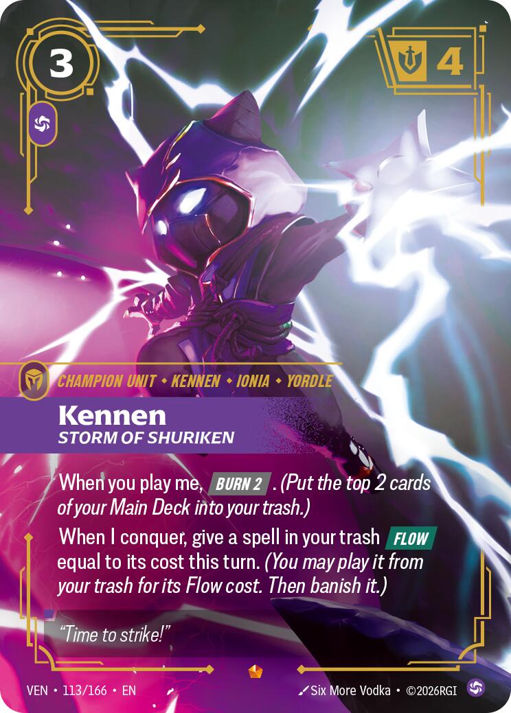 Kennen - Storm of Shuriken [VEN - 113/166]