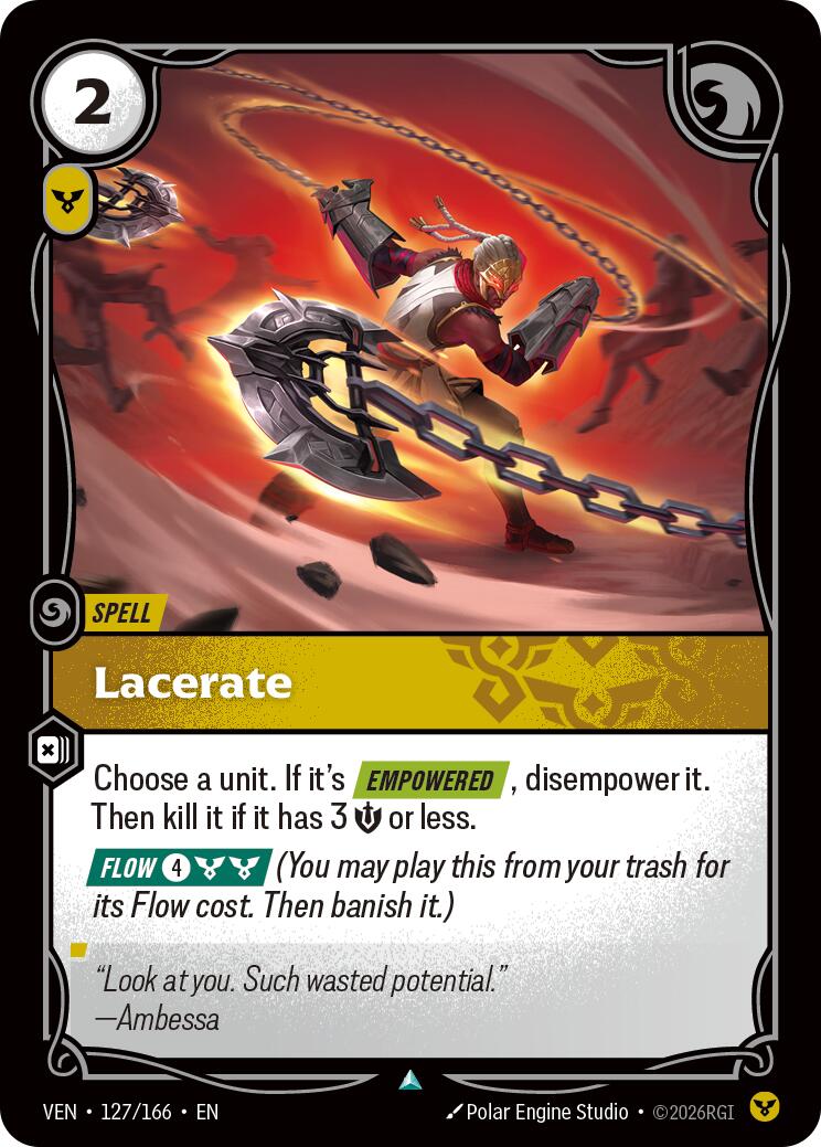 Lacerate [VEN - 127/166]