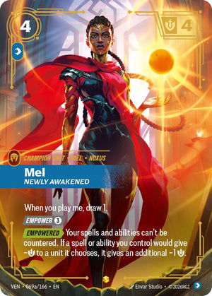 Mel - Newly Awakened (Alternate Art) [VEN - 069a/166]
