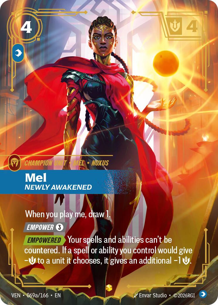 Mel - Newly Awakened (Alternate Art) [VEN - 069a/166]
