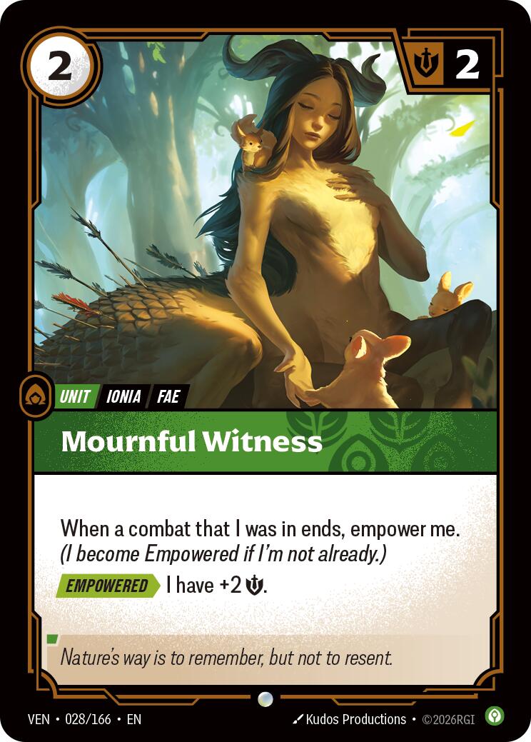 Mournful Witness [VEN - 028/166]