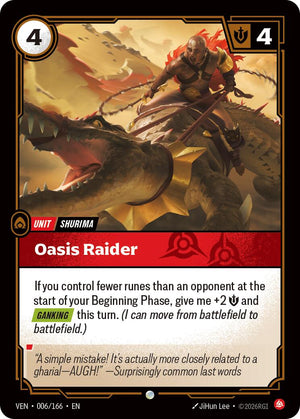 Oasis Raider [VEN - 006/166]
