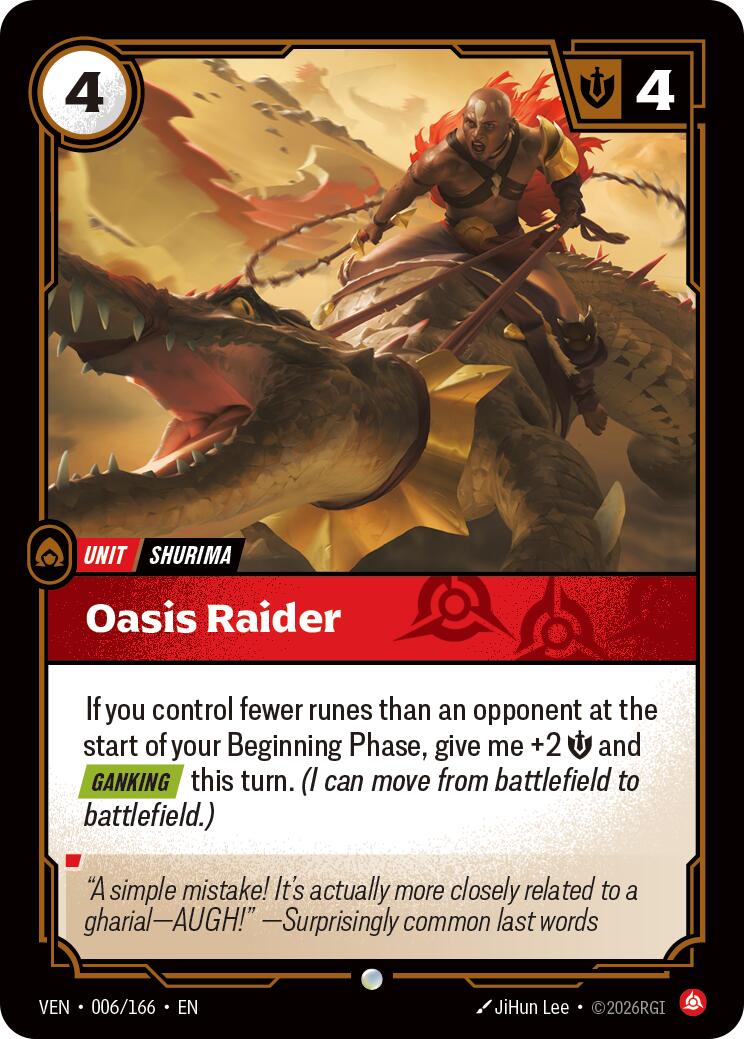 Oasis Raider [VEN - 006/166]