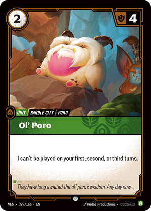Ol' Poro [VEN - 029/166]