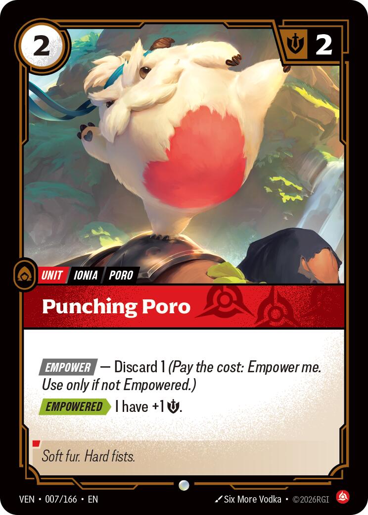 Punching Poro [VEN - 007/166]