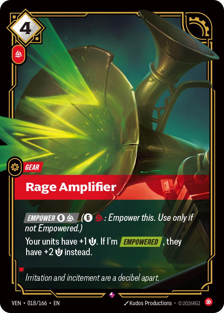 Rage Amplifier [VEN - 018/166]