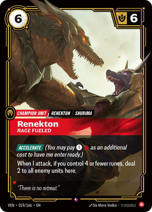 Renekton - Rage Fueled [VEN - 019/166]