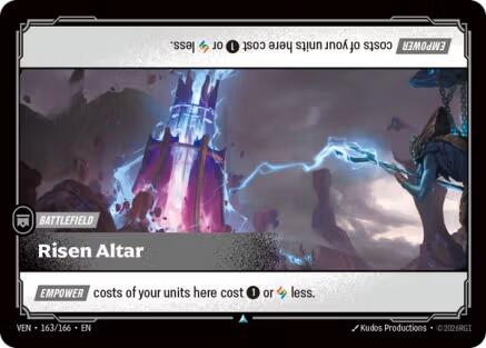 Risen Altar [VEN - 163/166]