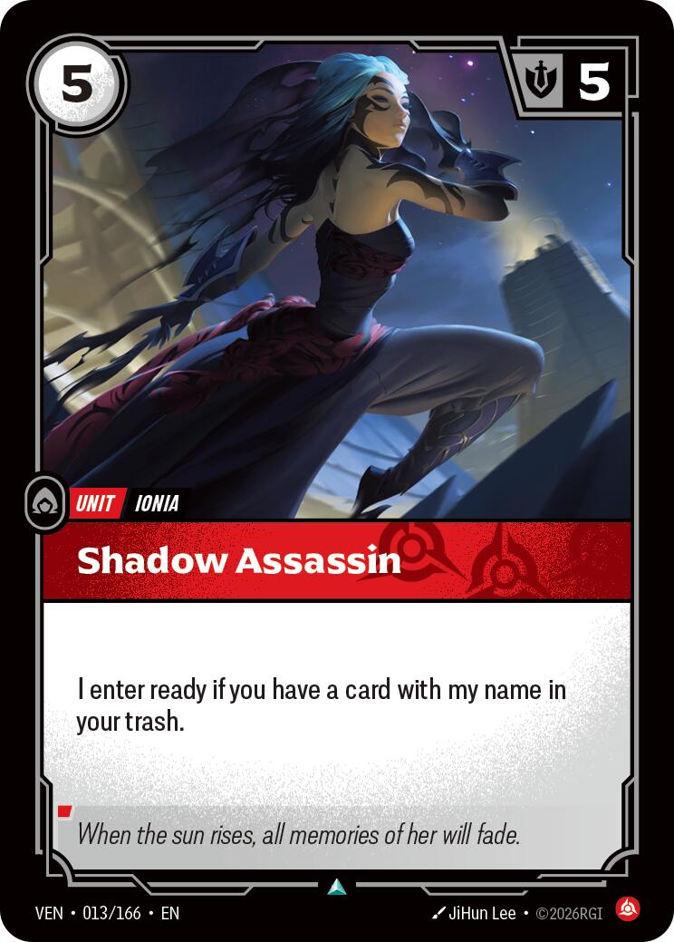 Shadow Assassin [VEN - 013/166]
