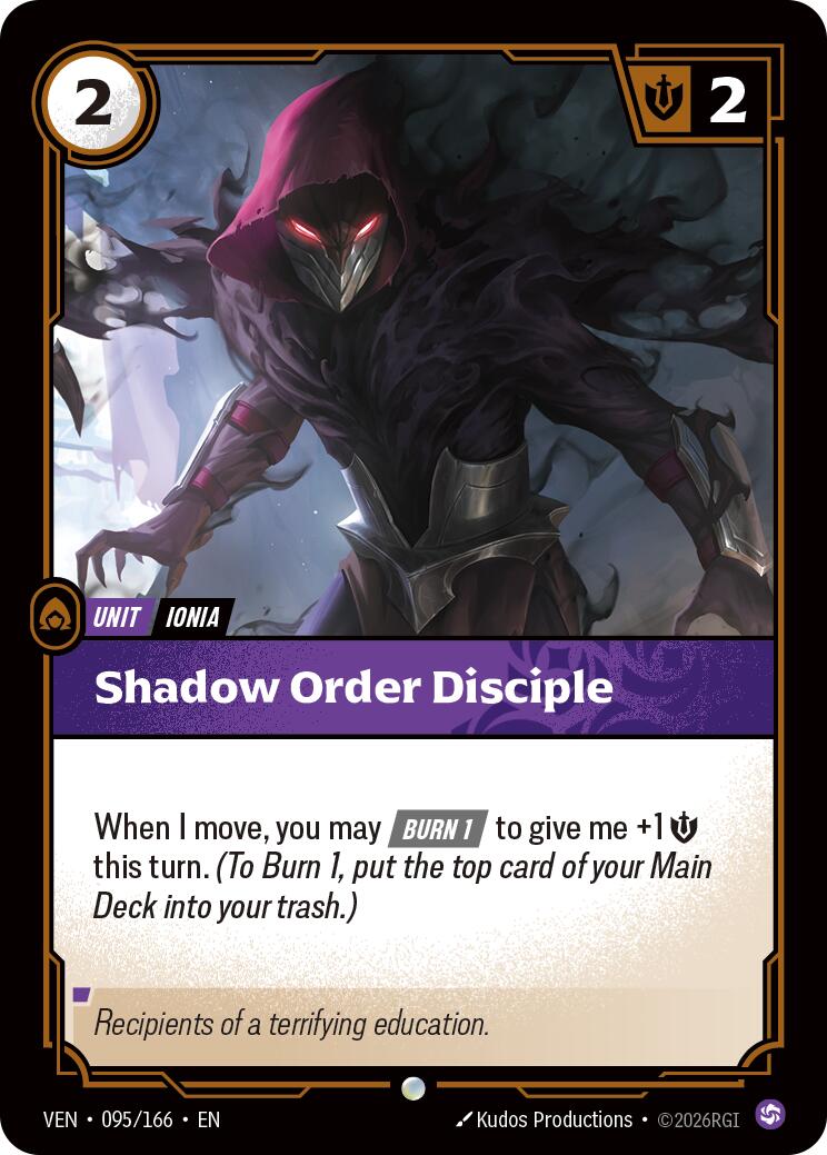 Shadow Order Disciple [VEN - 095/166]
