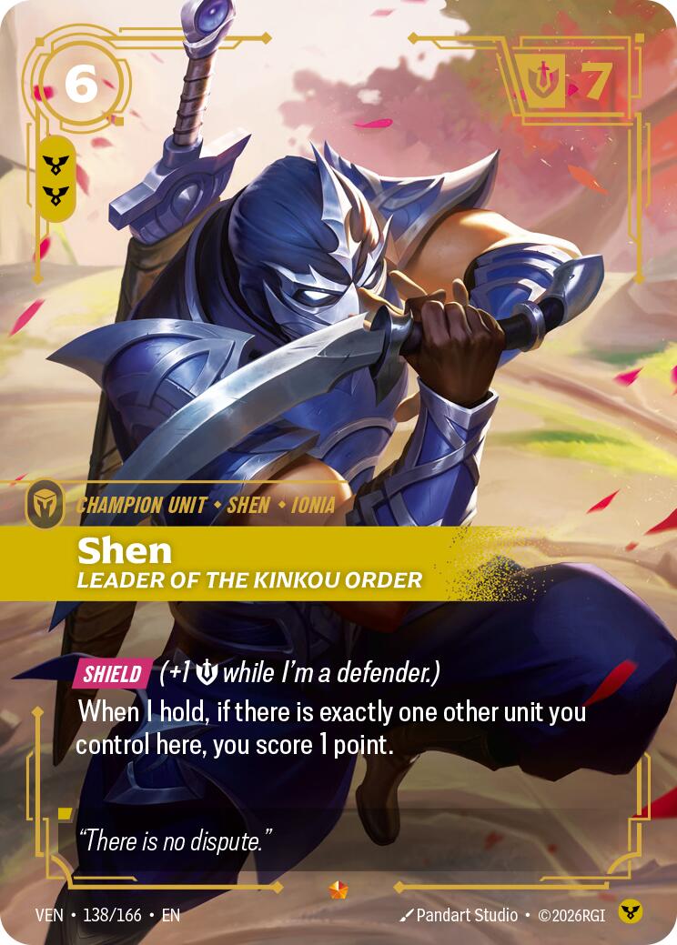 Shen - Leader of the Kinkou Order [VEN - 138/166]
