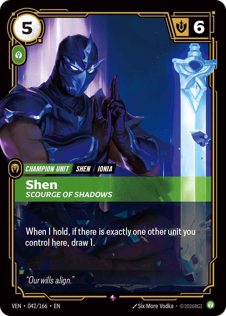 Shen - Scourge of Shadows [VEN - 042/166]