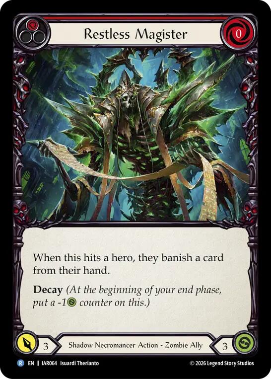 Restless Magister [IAR - IAR064] Non- Foil