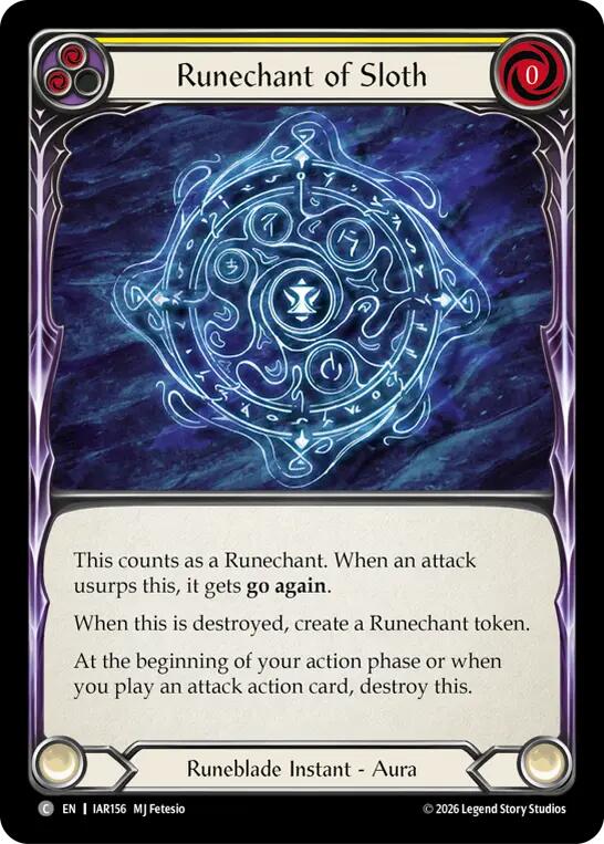 Runechant of Sloth [IAR - IAR156] Non- Foil