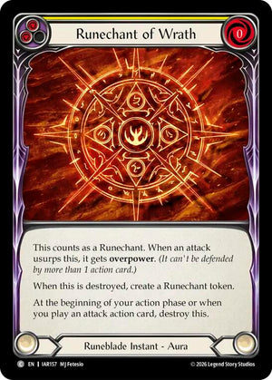 Runechant of Wrath [IAR - IAR157] Non- Foil