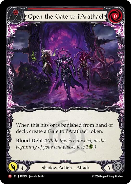 Open the Gate to i'Arathael [IAR - IAR166] Non- Foil