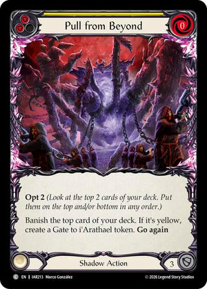 Pull from Beyond (Yellow) [IAR - IAR213] Non- Foil