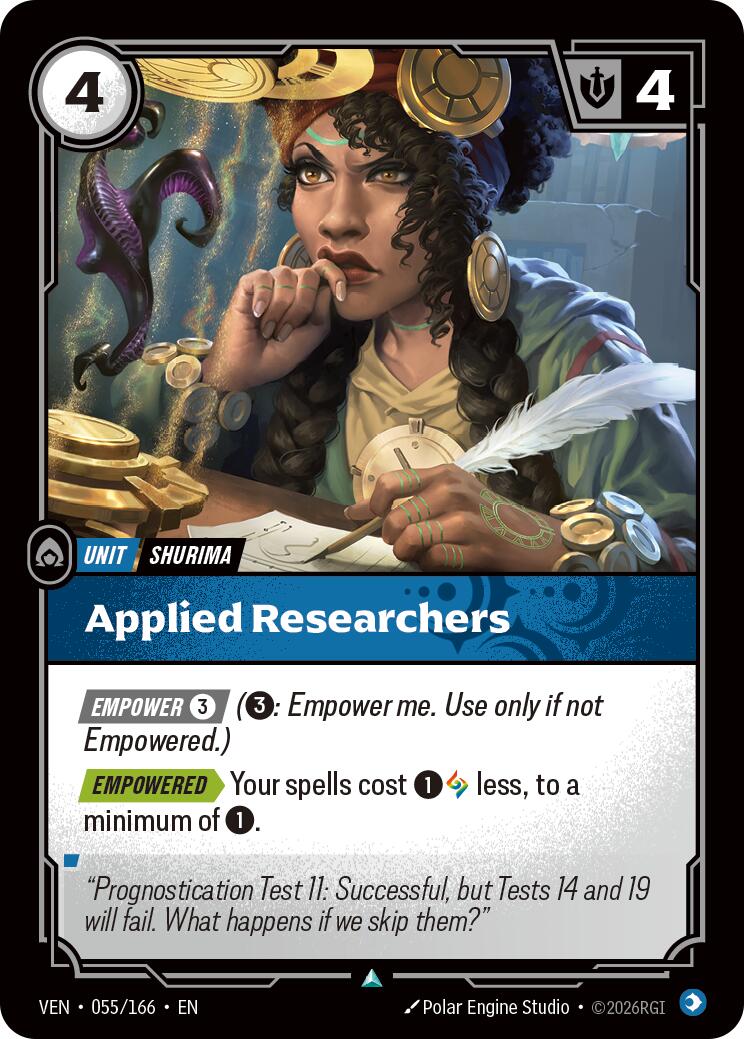 Applied Researchers [VEN - 055/166]