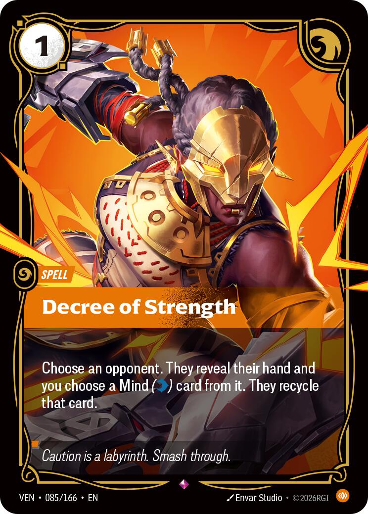 Decree of Strength [VEN - 085/166]