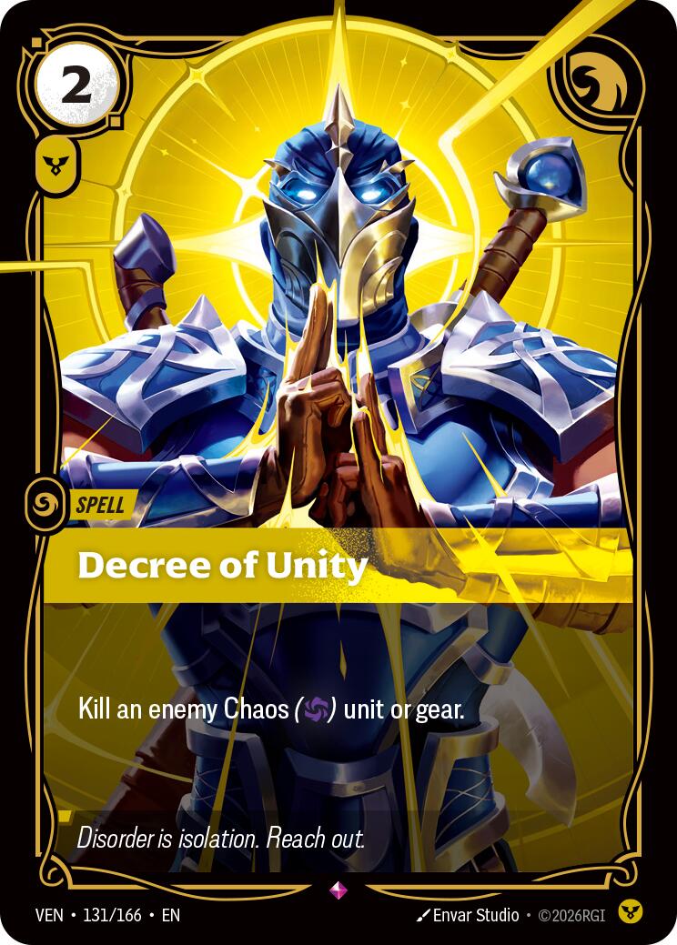 Decree of Unity [VEN - 131/166]