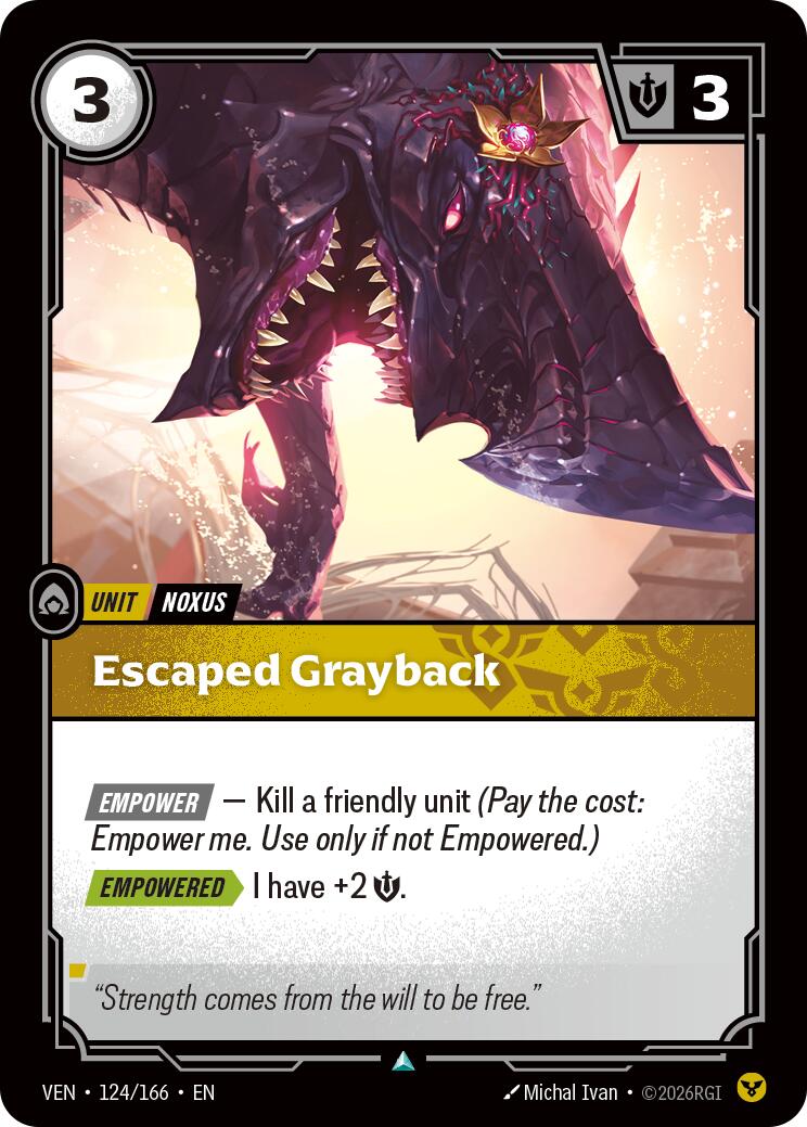 Escaped Grayback [VEN - 124/166]