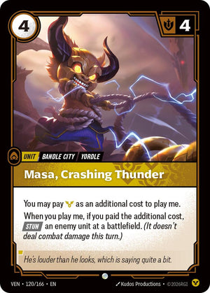 Masa, Crashing Thunder [VEN - 120/166]
