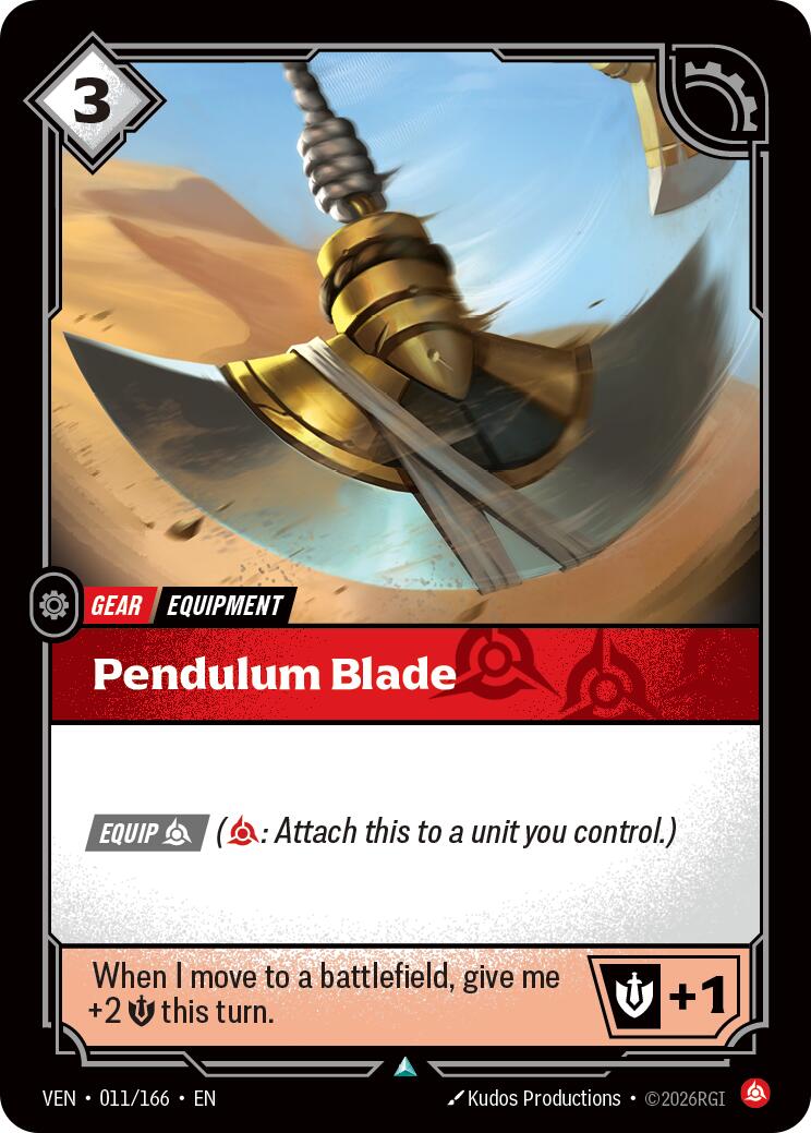 Pendulum Blade [VEN - 011/166]
