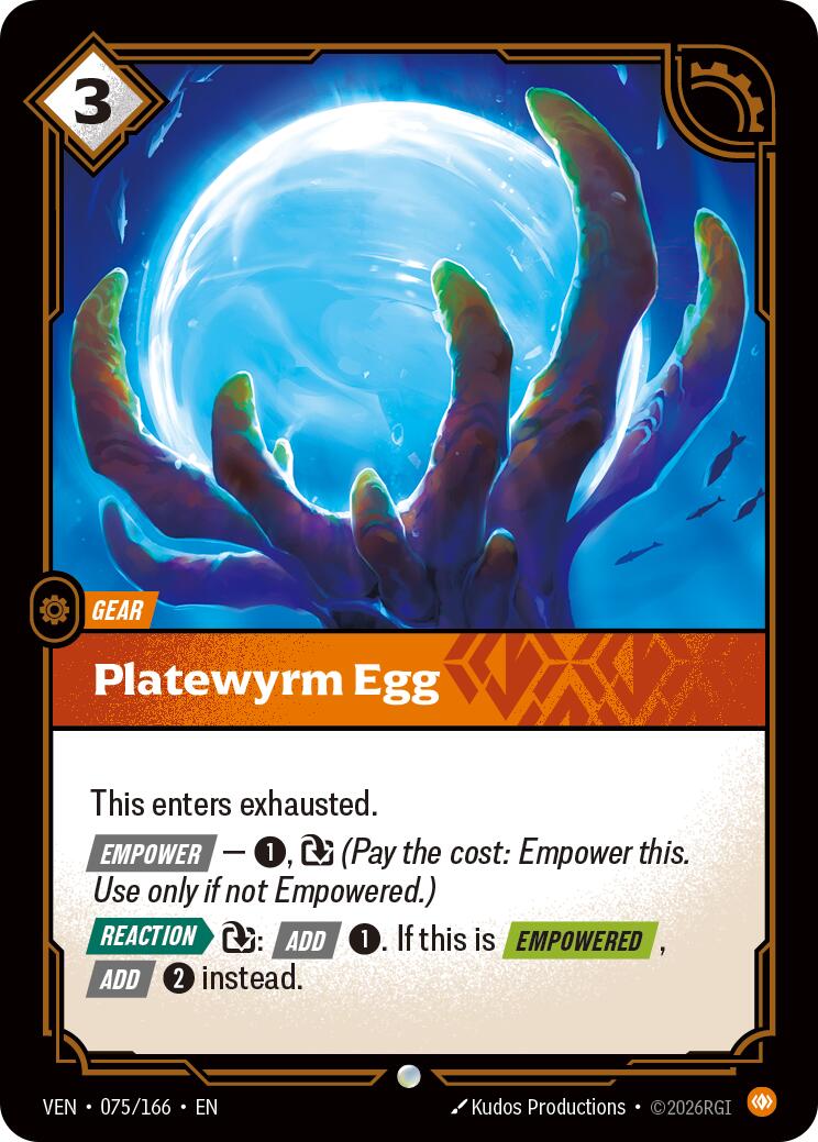Platewyrm Egg [VEN - 075/166]
