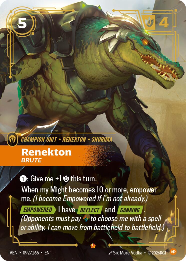 Renekton - Brute [VEN - 092/166]