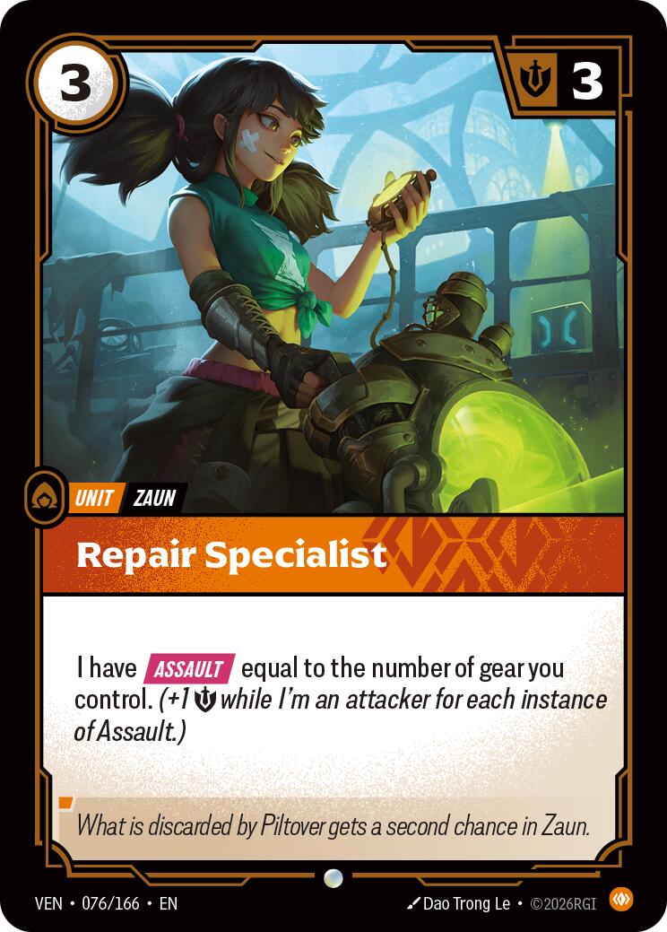 Repair Specialist [VEN - 076/166]