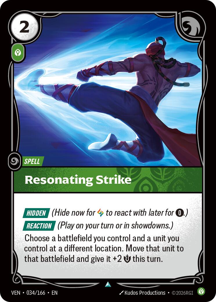 Resonating Strike [VEN - 034/166]