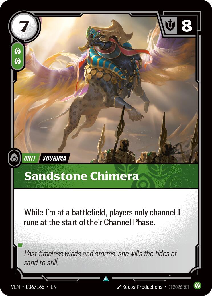 Sandstone Chimera [VEN - 036/166]