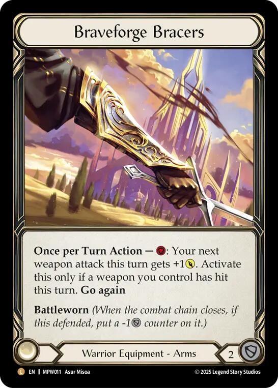 Braveforge Bracers [MPW - MPW011]