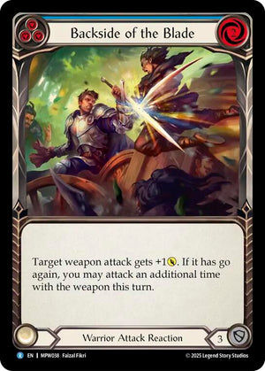 Backside of the Blade (Blue) [MPW - MPW038]