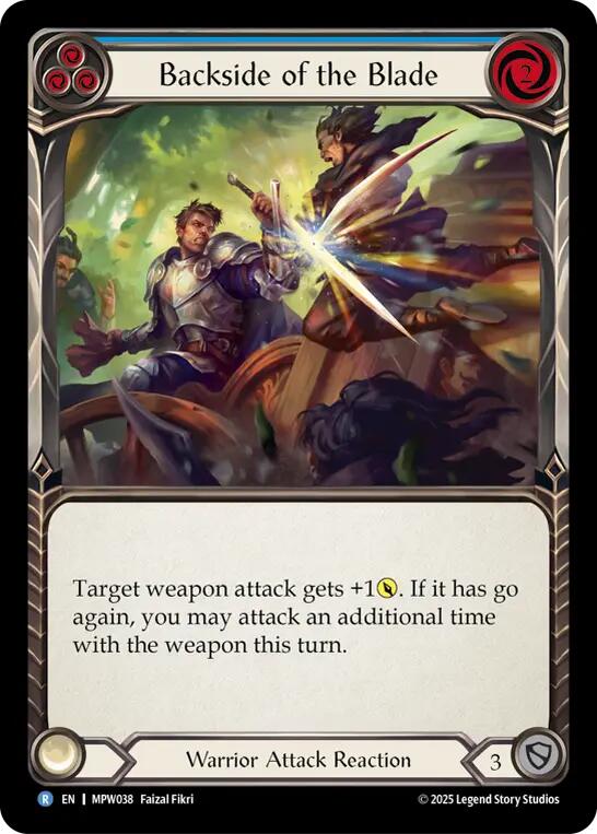Backside of the Blade (Blue) [MPW - MPW038]
