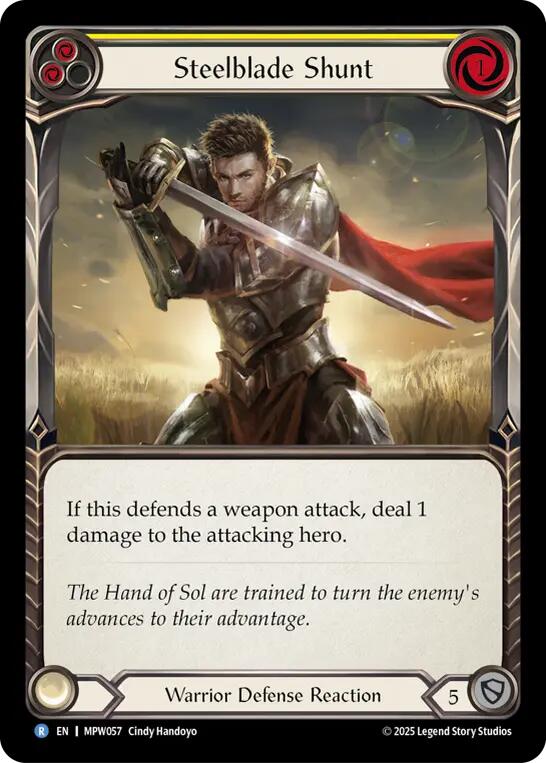 Steelblade Shunt (Yellow) [MPW - MPW057]