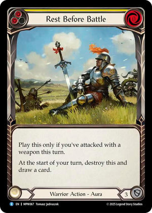 Rest Before Battle (Yellow) [MPW - MPW067]