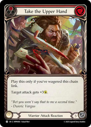 Take the Upper Hand (Red) [MPW - MPW093]