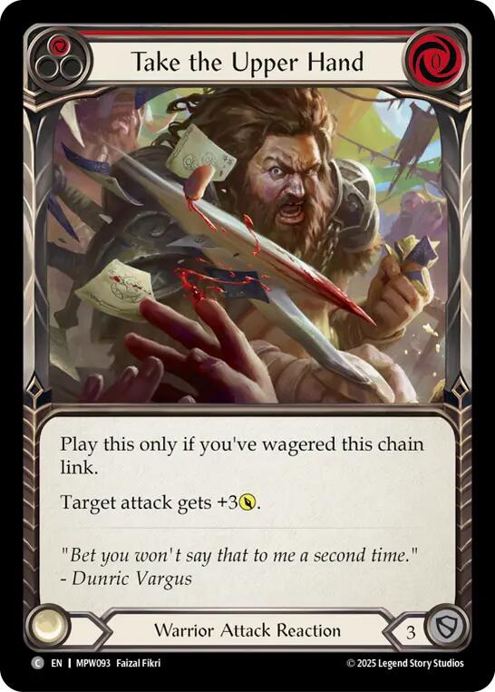 Take the Upper Hand (Red) [MPW - MPW093]