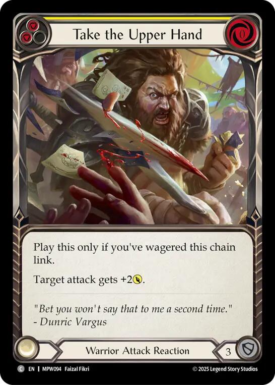 Take the Upper Hand (Yellow) [MPW - MPW094]